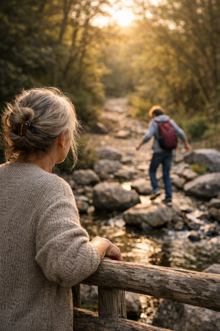 Growth In Stepping Back