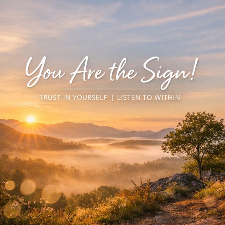 You Are The Sign!
