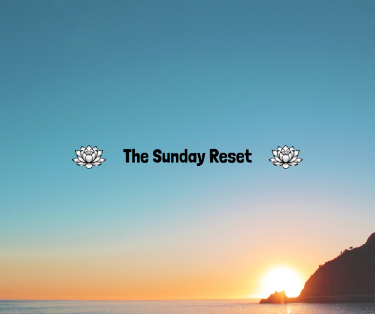The Sunday Reset